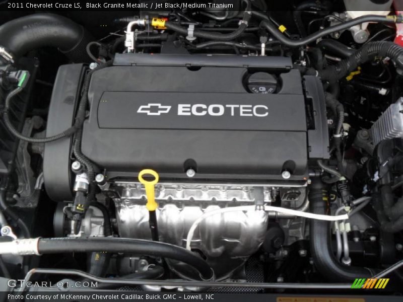 Black Granite Metallic / Jet Black/Medium Titanium 2011 Chevrolet Cruze LS