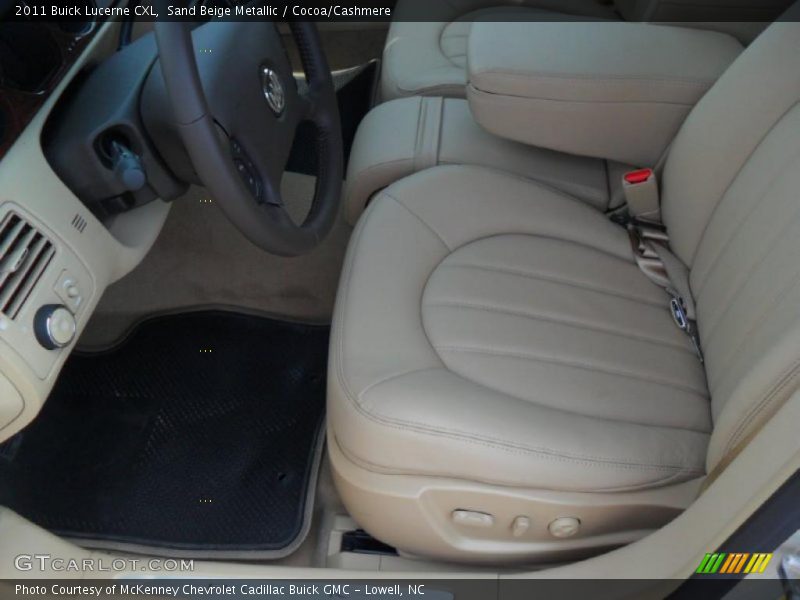 Sand Beige Metallic / Cocoa/Cashmere 2011 Buick Lucerne CXL