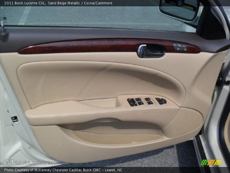 Sand Beige Metallic / Cocoa/Cashmere 2011 Buick Lucerne CXL