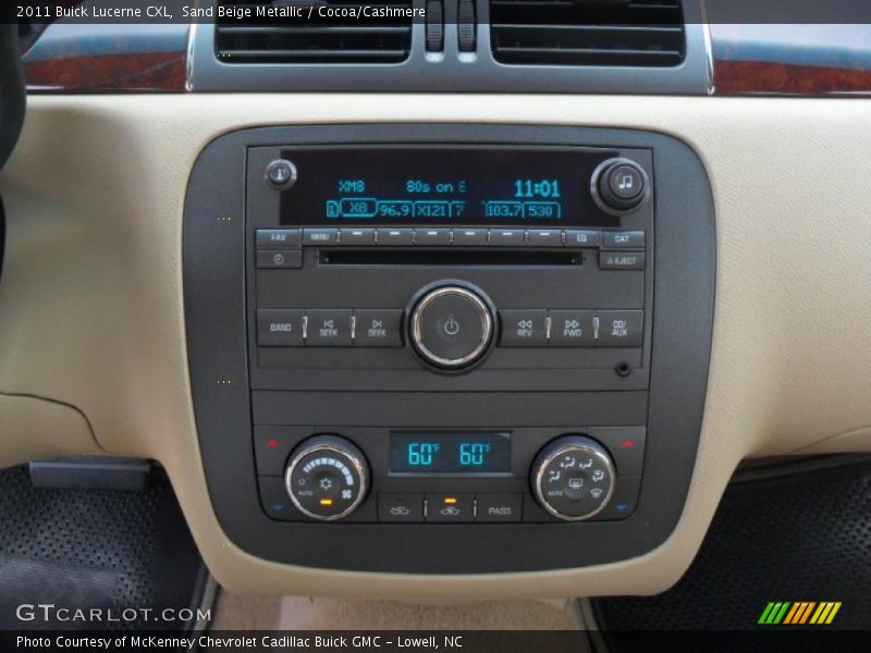 Sand Beige Metallic / Cocoa/Cashmere 2011 Buick Lucerne CXL