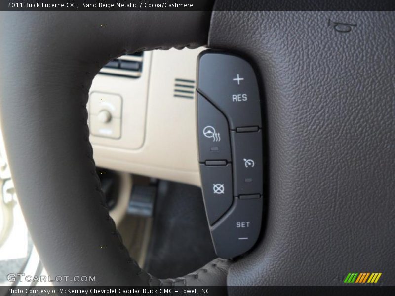 Sand Beige Metallic / Cocoa/Cashmere 2011 Buick Lucerne CXL