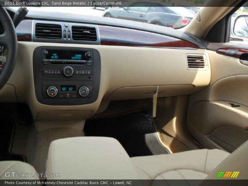 Sand Beige Metallic / Cocoa/Cashmere 2011 Buick Lucerne CXL