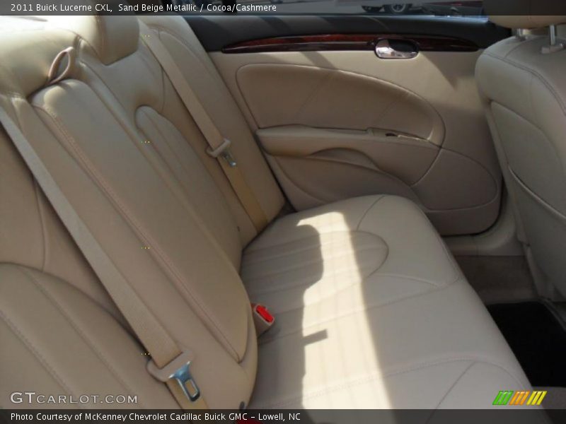 Sand Beige Metallic / Cocoa/Cashmere 2011 Buick Lucerne CXL