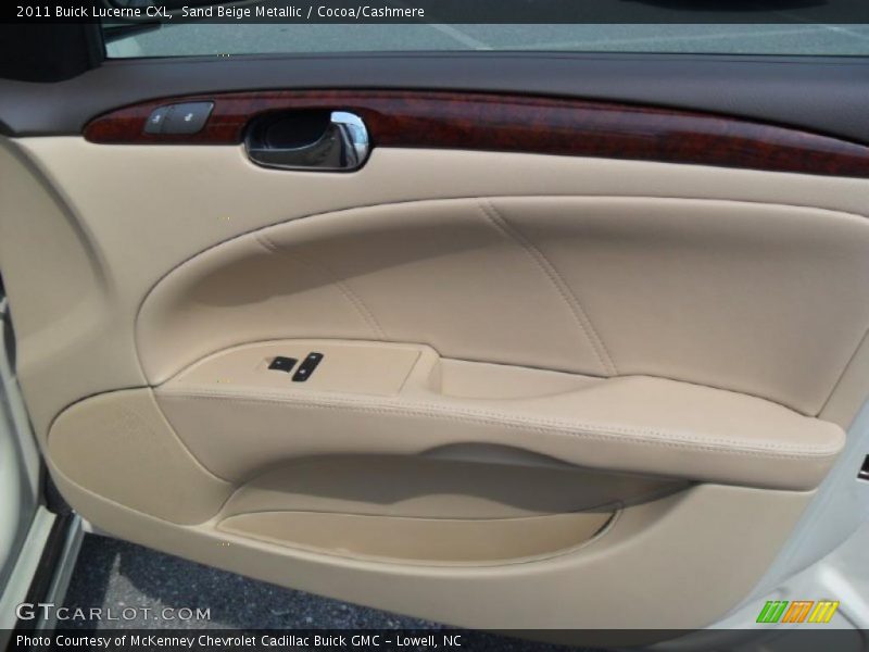 Sand Beige Metallic / Cocoa/Cashmere 2011 Buick Lucerne CXL