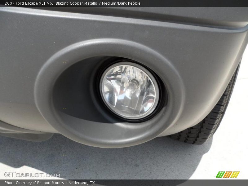 Blazing Copper Metallic / Medium/Dark Pebble 2007 Ford Escape XLT V6