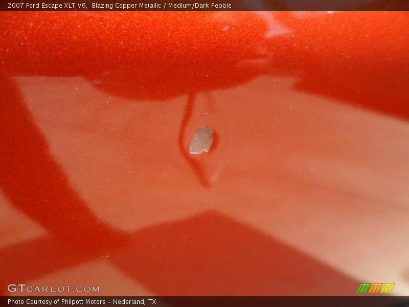 Blazing Copper Metallic / Medium/Dark Pebble 2007 Ford Escape XLT V6