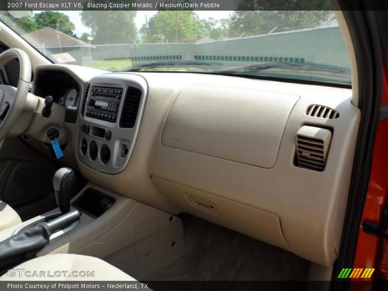 Blazing Copper Metallic / Medium/Dark Pebble 2007 Ford Escape XLT V6