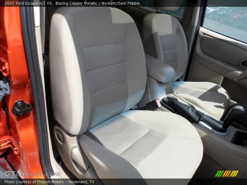 Blazing Copper Metallic / Medium/Dark Pebble 2007 Ford Escape XLT V6