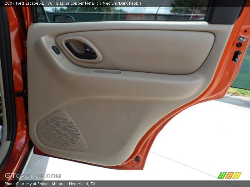 Blazing Copper Metallic / Medium/Dark Pebble 2007 Ford Escape XLT V6