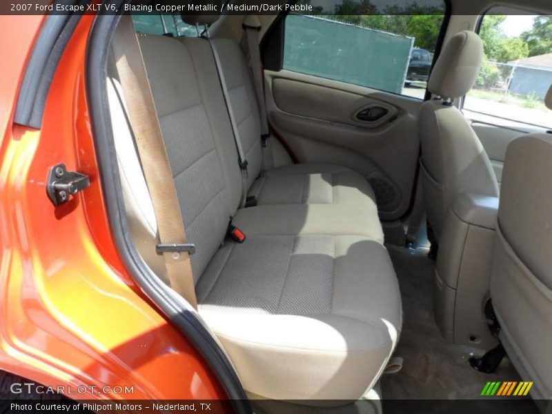 Blazing Copper Metallic / Medium/Dark Pebble 2007 Ford Escape XLT V6