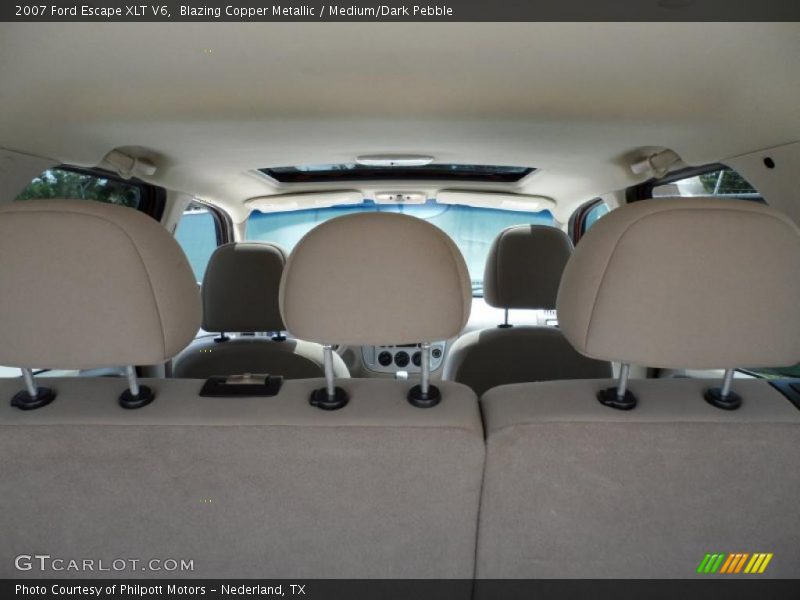Blazing Copper Metallic / Medium/Dark Pebble 2007 Ford Escape XLT V6