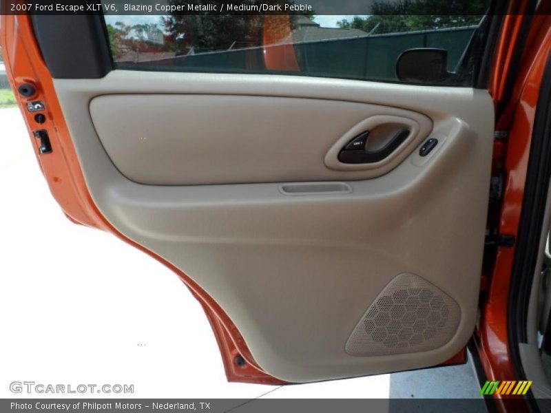 Blazing Copper Metallic / Medium/Dark Pebble 2007 Ford Escape XLT V6
