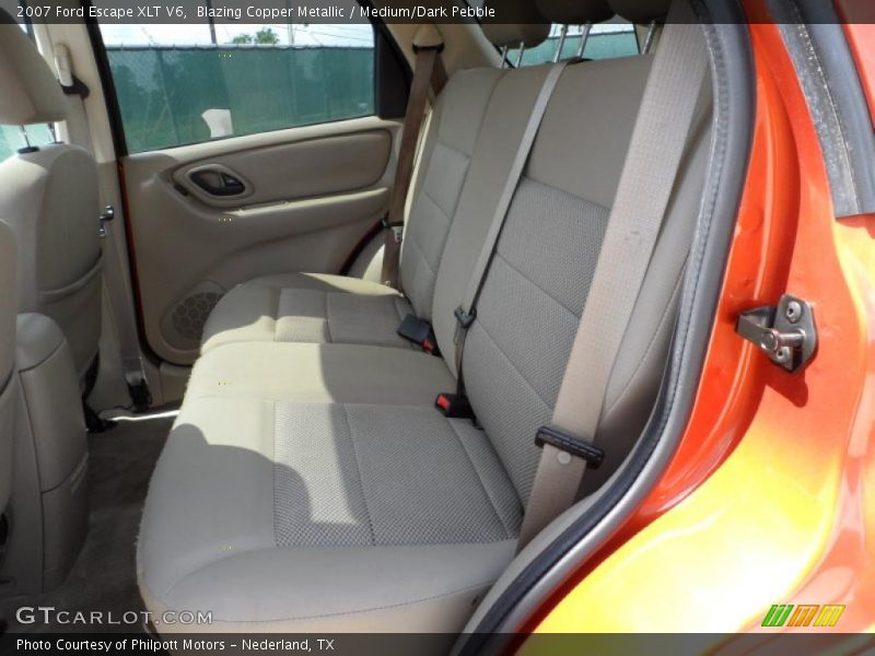 Blazing Copper Metallic / Medium/Dark Pebble 2007 Ford Escape XLT V6