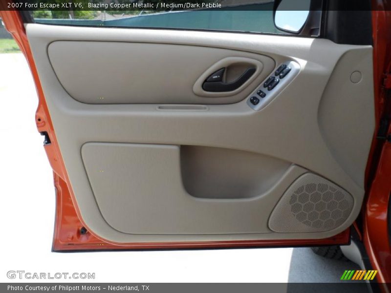 Blazing Copper Metallic / Medium/Dark Pebble 2007 Ford Escape XLT V6