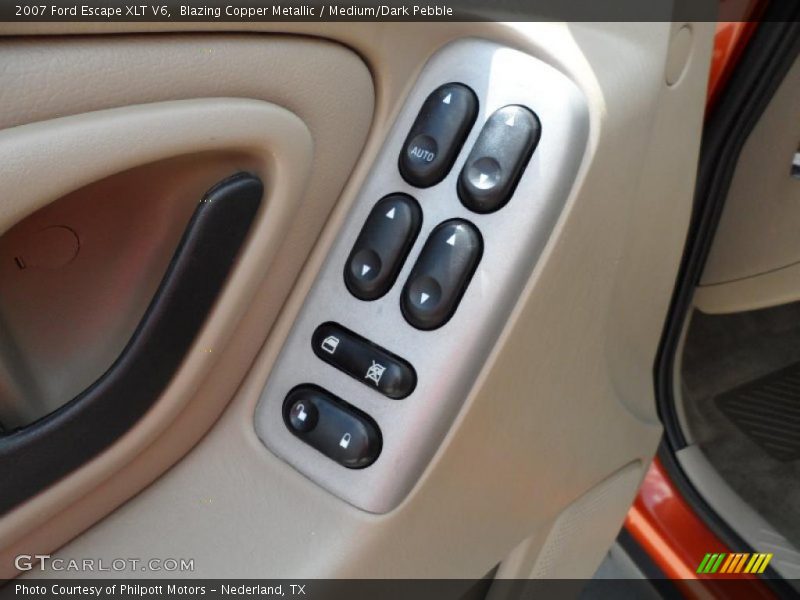 Blazing Copper Metallic / Medium/Dark Pebble 2007 Ford Escape XLT V6