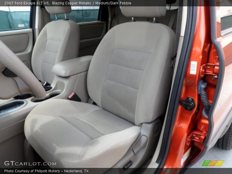 Blazing Copper Metallic / Medium/Dark Pebble 2007 Ford Escape XLT V6
