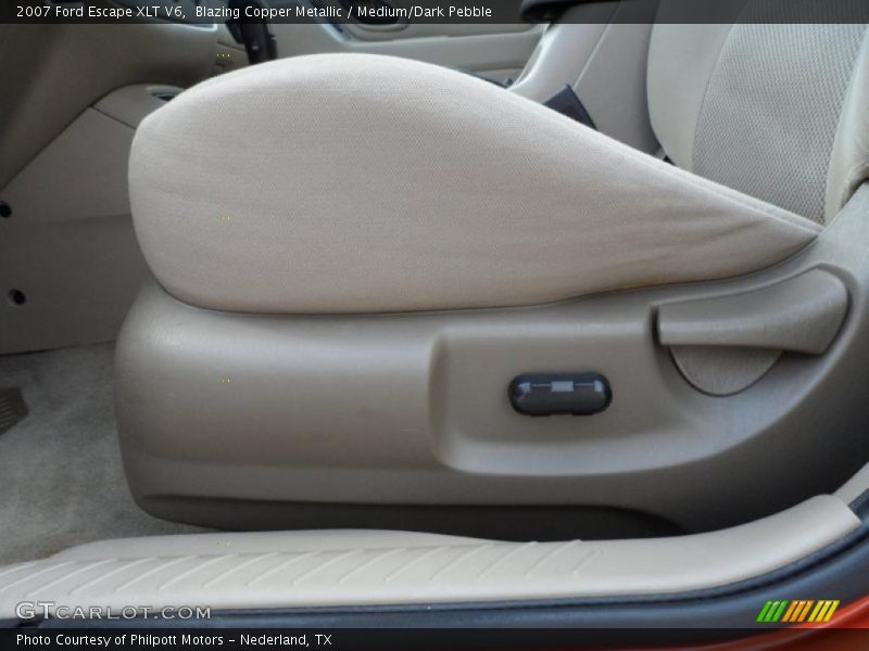 Blazing Copper Metallic / Medium/Dark Pebble 2007 Ford Escape XLT V6