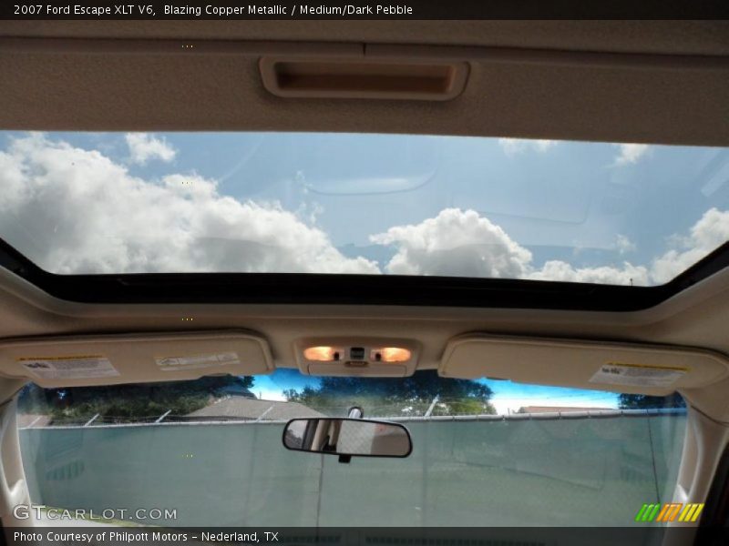 Blazing Copper Metallic / Medium/Dark Pebble 2007 Ford Escape XLT V6