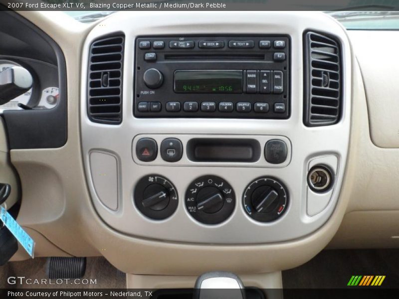 Blazing Copper Metallic / Medium/Dark Pebble 2007 Ford Escape XLT V6