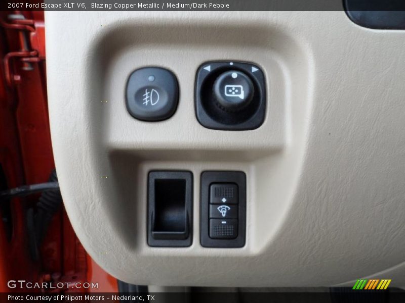 Blazing Copper Metallic / Medium/Dark Pebble 2007 Ford Escape XLT V6