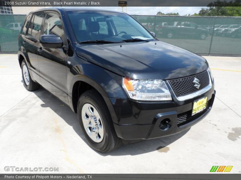 Black Pearl Metallic / Black 2008 Suzuki Grand Vitara