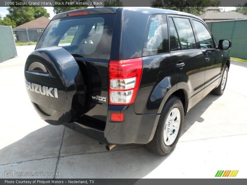 Black Pearl Metallic / Black 2008 Suzuki Grand Vitara