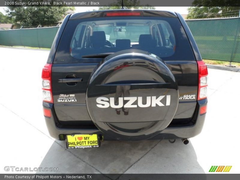 Black Pearl Metallic / Black 2008 Suzuki Grand Vitara