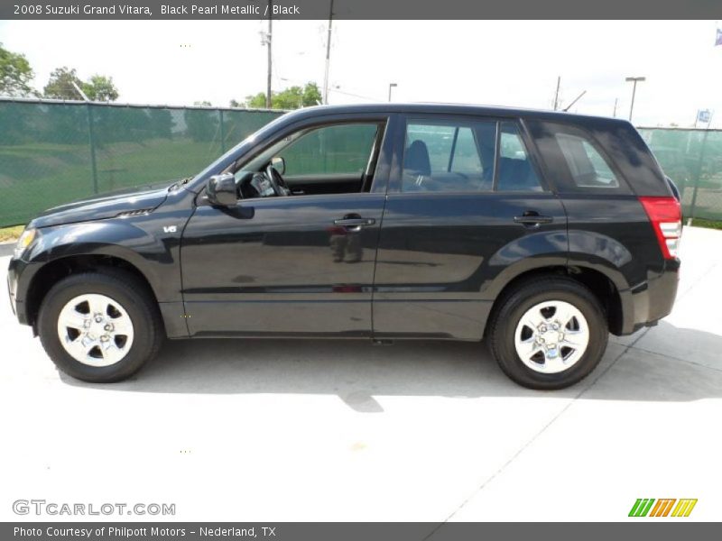 Black Pearl Metallic / Black 2008 Suzuki Grand Vitara