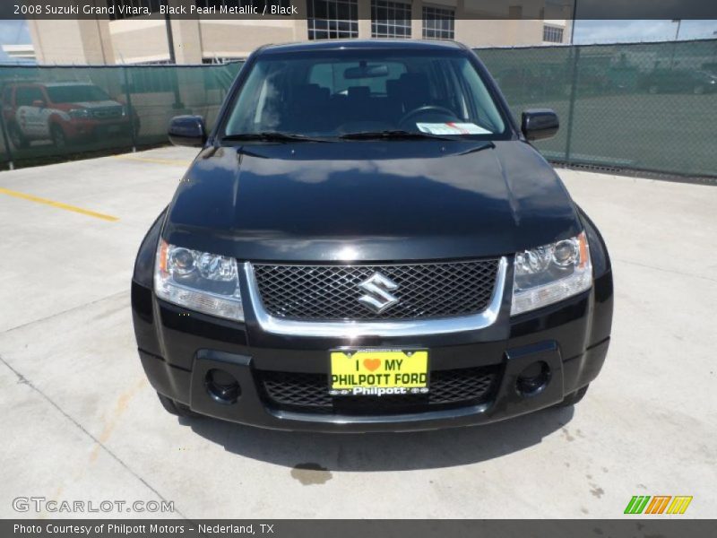 Black Pearl Metallic / Black 2008 Suzuki Grand Vitara