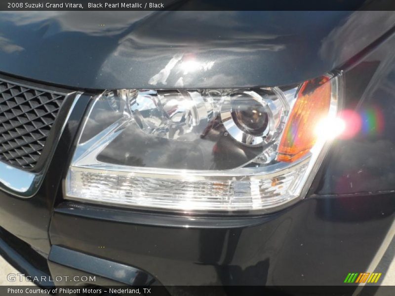 Black Pearl Metallic / Black 2008 Suzuki Grand Vitara