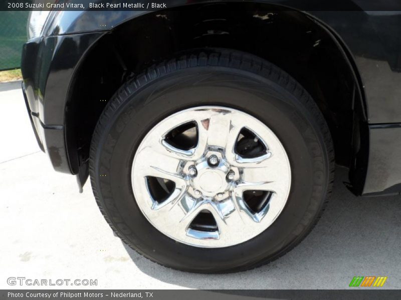 Black Pearl Metallic / Black 2008 Suzuki Grand Vitara