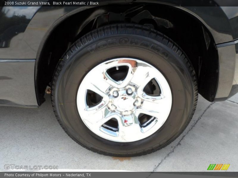 Black Pearl Metallic / Black 2008 Suzuki Grand Vitara