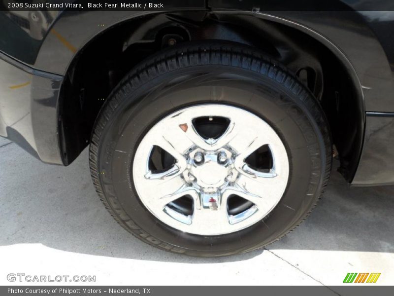 Black Pearl Metallic / Black 2008 Suzuki Grand Vitara