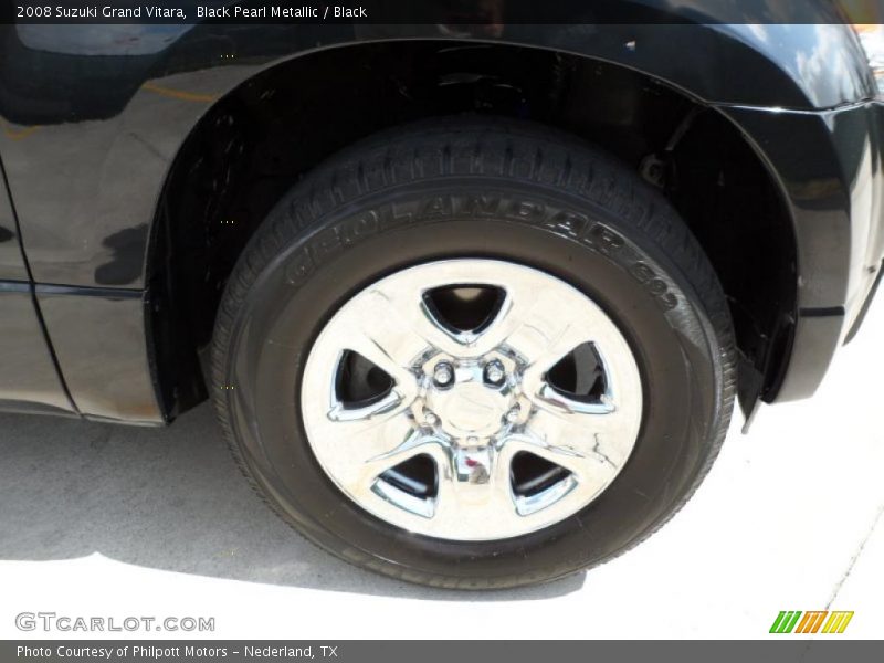 Black Pearl Metallic / Black 2008 Suzuki Grand Vitara