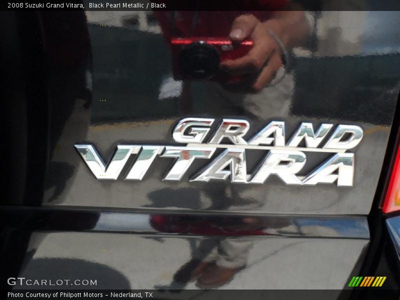 Black Pearl Metallic / Black 2008 Suzuki Grand Vitara