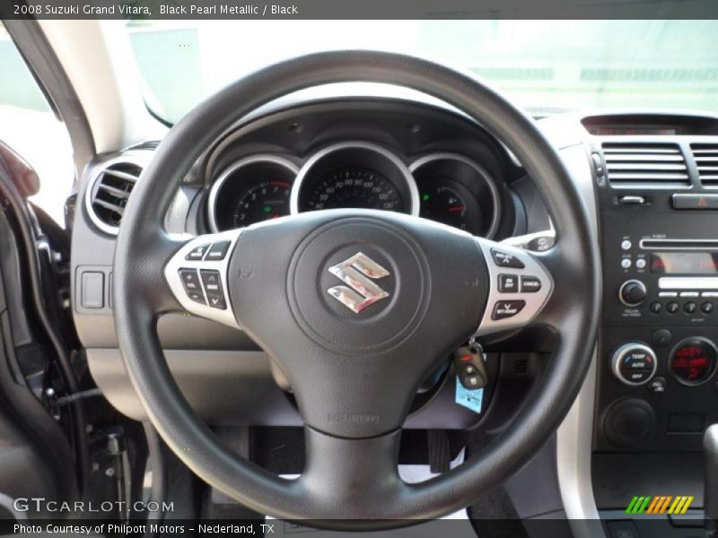 Black Pearl Metallic / Black 2008 Suzuki Grand Vitara
