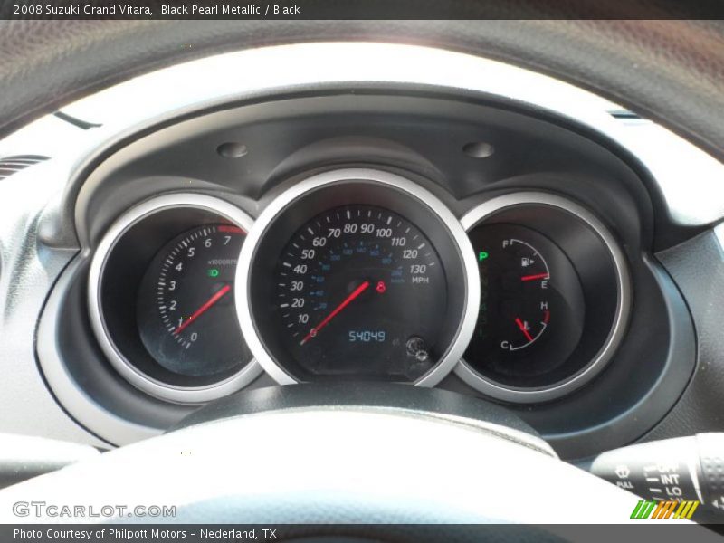 Black Pearl Metallic / Black 2008 Suzuki Grand Vitara