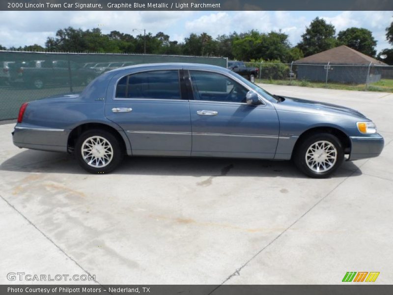  2000 Town Car Signature Graphite Blue Metallic