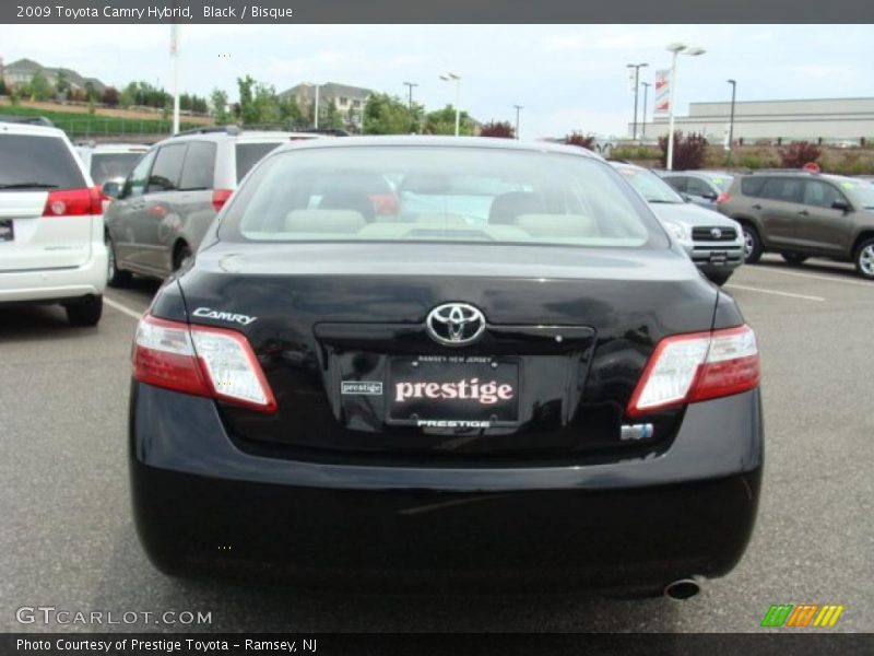 Black / Bisque 2009 Toyota Camry Hybrid