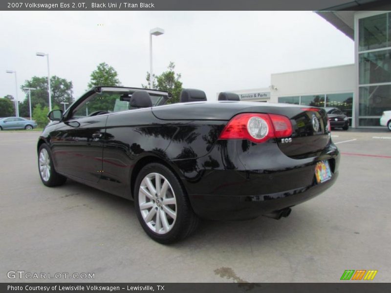 Black Uni / Titan Black 2007 Volkswagen Eos 2.0T