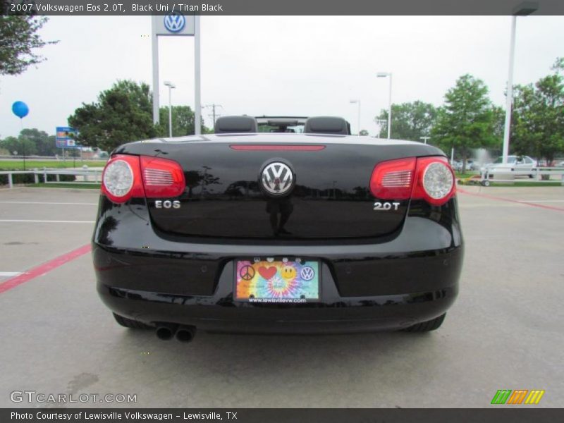 Black Uni / Titan Black 2007 Volkswagen Eos 2.0T
