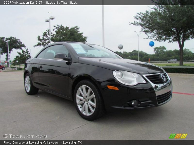 Black Uni / Titan Black 2007 Volkswagen Eos 2.0T