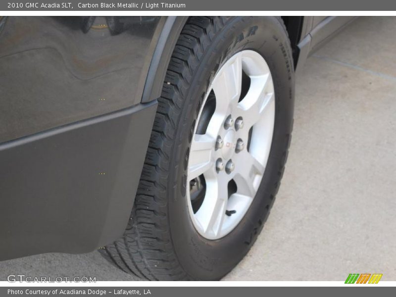 Carbon Black Metallic / Light Titanium 2010 GMC Acadia SLT