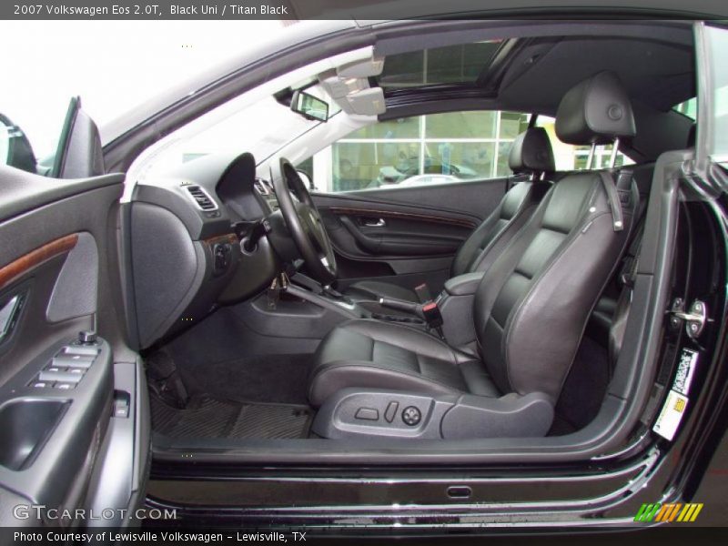 Black Uni / Titan Black 2007 Volkswagen Eos 2.0T