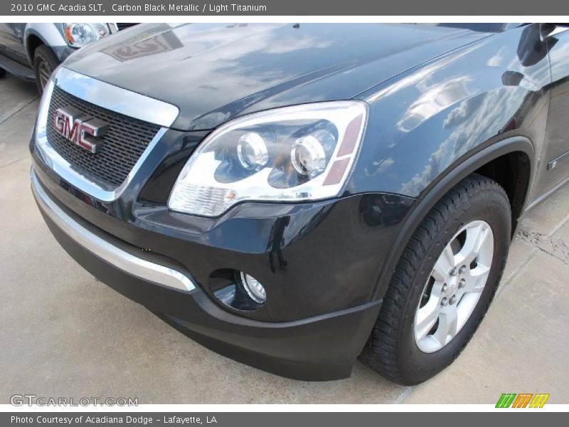 Carbon Black Metallic / Light Titanium 2010 GMC Acadia SLT