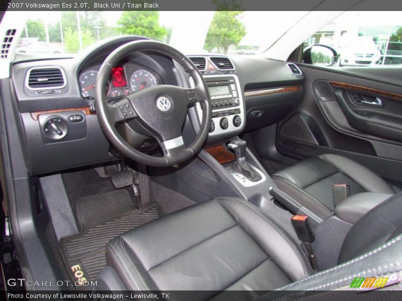 Black Uni / Titan Black 2007 Volkswagen Eos 2.0T