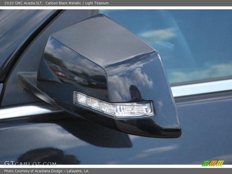Carbon Black Metallic / Light Titanium 2010 GMC Acadia SLT