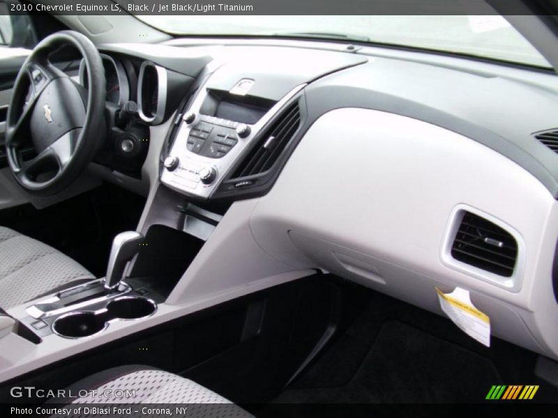 Black / Jet Black/Light Titanium 2010 Chevrolet Equinox LS