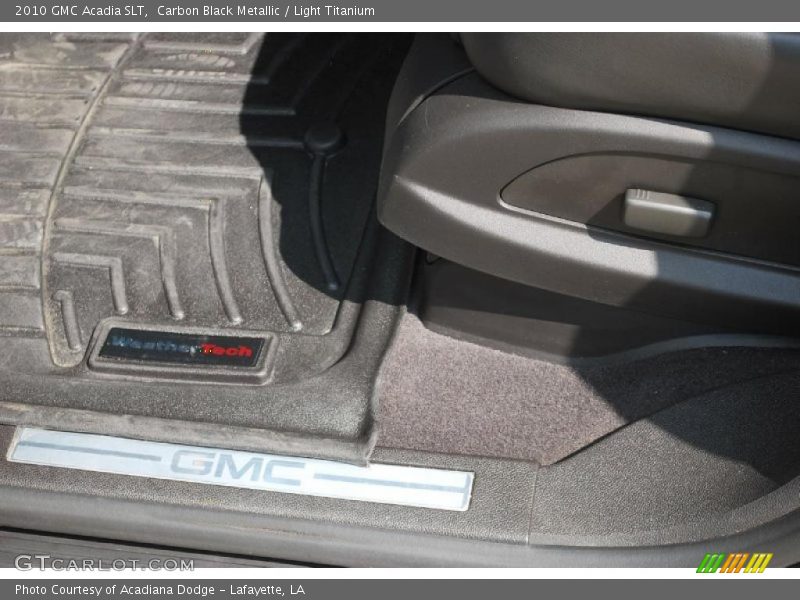 Carbon Black Metallic / Light Titanium 2010 GMC Acadia SLT