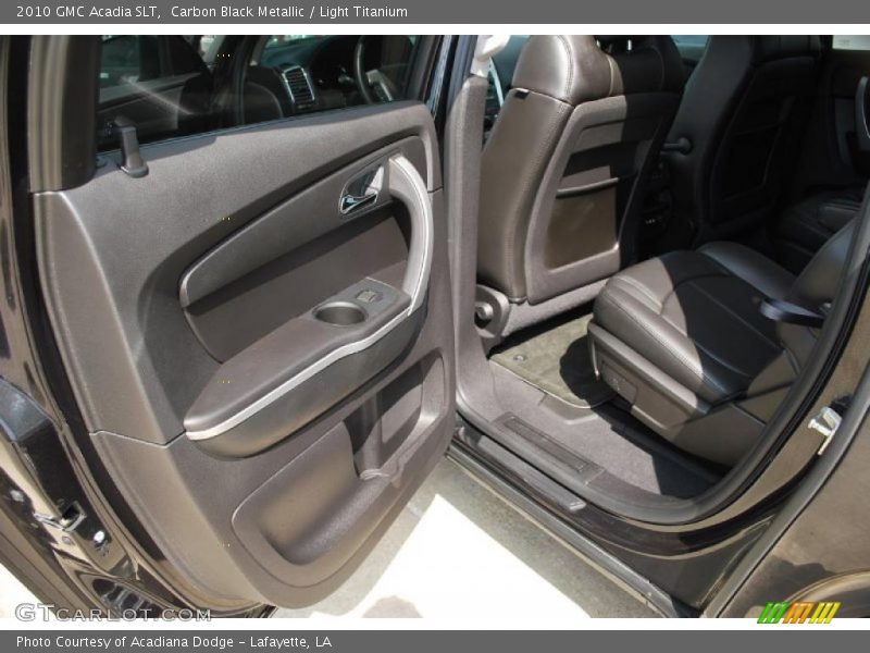 Carbon Black Metallic / Light Titanium 2010 GMC Acadia SLT